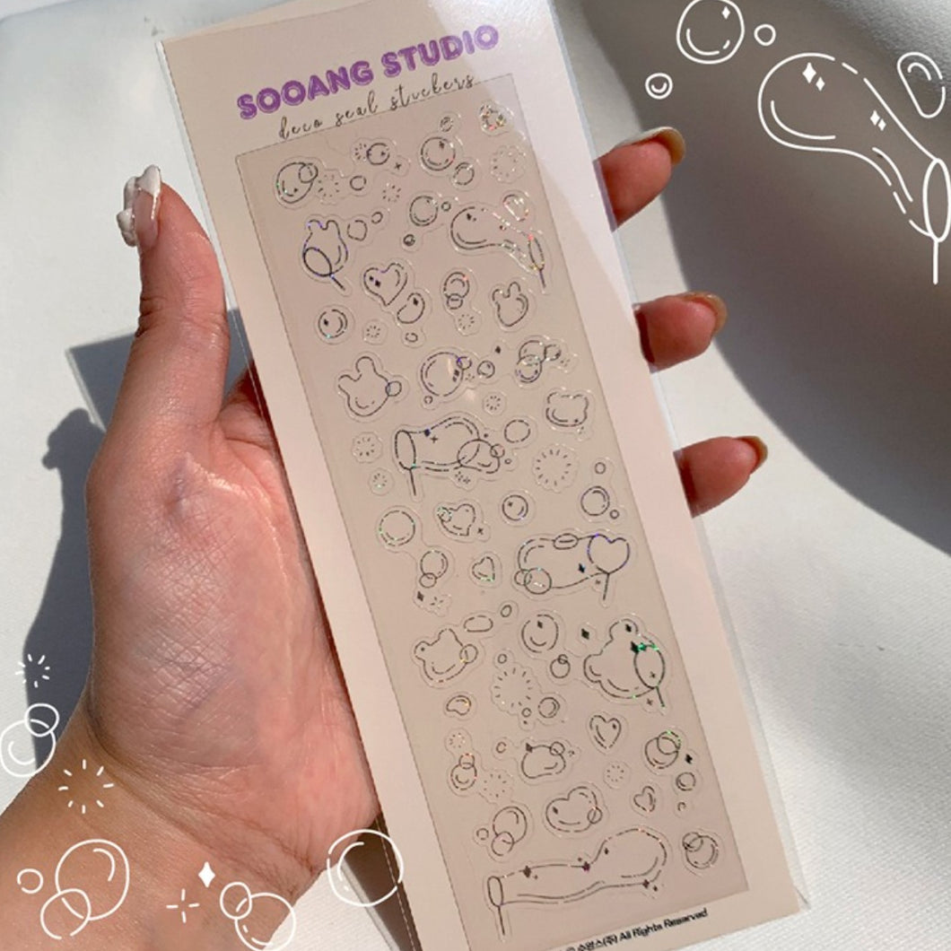 Sooang Sticker - Soap Bubbles