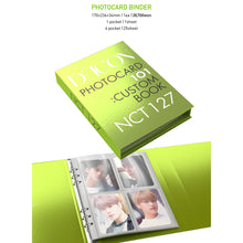 Load image into Gallery viewer, NCT127 Dicon Photocard 101: Custom Book