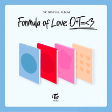 Load image into Gallery viewer, Twice 3rd Full Album &#39;Formula of Love: O+T=&lt;3&#39;
