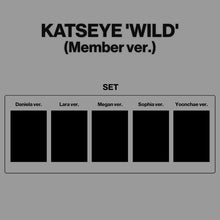 Load image into Gallery viewer, [PREORDER] KATSEYE 3rd Mini Album 'WILD' (Member Ver.)
