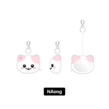 Load image into Gallery viewer, [PREORDER] ITZY x TWINZY POP-UP STORE &#39;ON AIR&#39; OFFICIAL MD - TWINZY Plush Face Mirror
