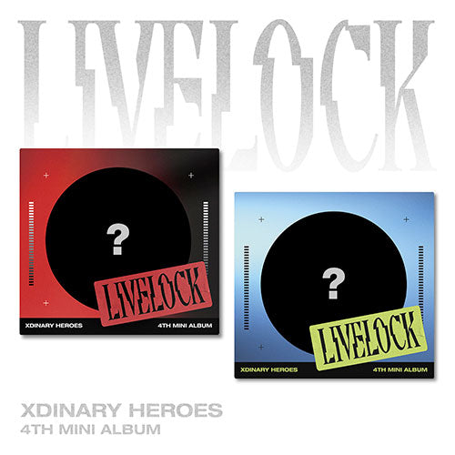 Xdinary Heroes 4th Mini Album 'Livelock' (Digipack ver.)