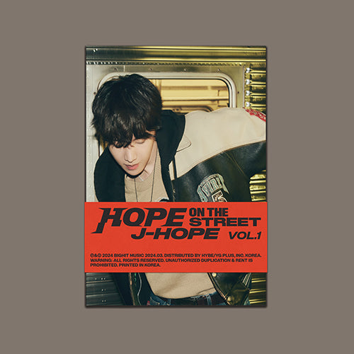 J-HOPE Special Album 'HOPE ON THE STREET VOL.1' (Weverse Albums Ver.)