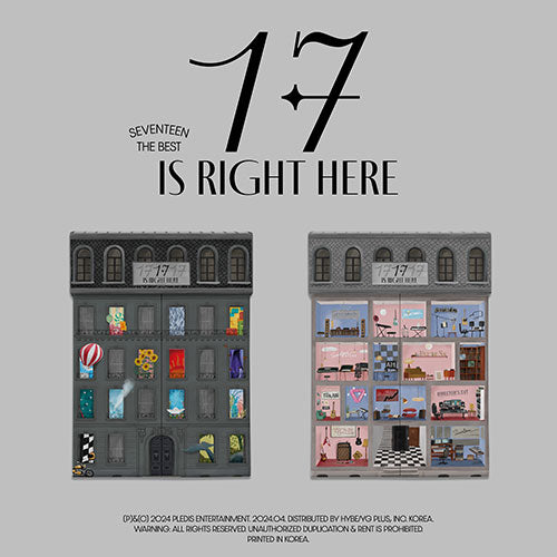 SEVENTEEN Best Album '17 IS RIGHT HERE' + Weverse Shop Benefit