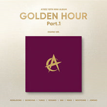 Load image into Gallery viewer, [PREORDER] ATEEZ 10th Mini Album &#39;GOLDEN HOUR : Part.1&#39; (Digipack Ver.)
