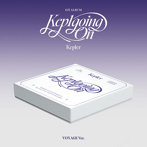 Kep1er 1st Full Album 'Kep1going On' (Limited Edition/ Voyage Ver.)