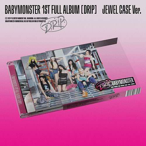 BABYMONSTER 1st Full Album 'DRIP' (Jewel Case Ver.)