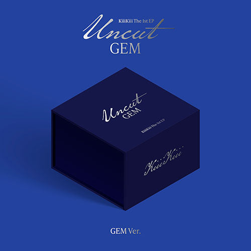 KiiiKiii The 1st EP 'UNCUT GEM' (GEM VER. / Limited Version)