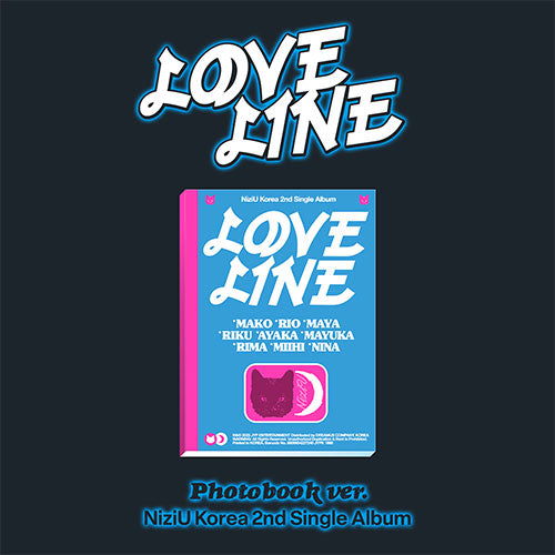 NiziU 2nd Single Album 'LOVE LINE' (Photobook Ver.)