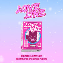 Load image into Gallery viewer, NiziU 2nd Single Album &#39;LOVE LINE&#39; (Special Box Ver.)
