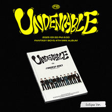 Load image into Gallery viewer, FANTASY BOYS 4th Mini Album 'UNDENIABLE'
