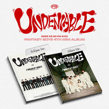 Load image into Gallery viewer, FANTASY BOYS 4th Mini Album 'UNDENIABLE'
