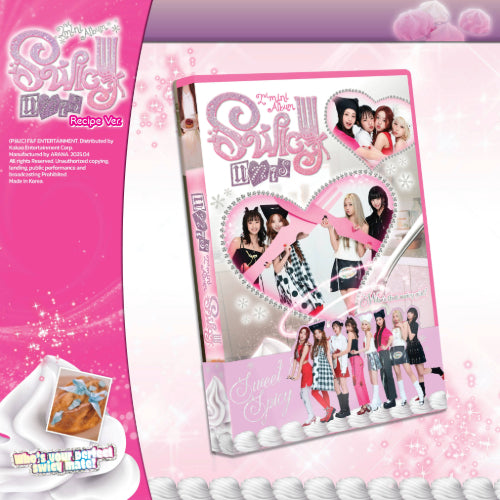 UNIS 2nd Mini Album 'SWICY' (Recipe Ver.)