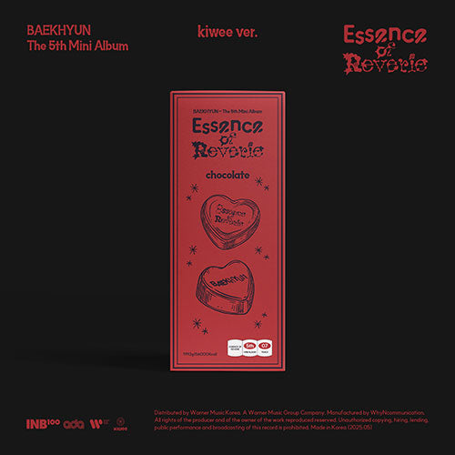 BAEKHYUN 5th Mini Album 'Essence of Reverie' (kiwee Ver.)