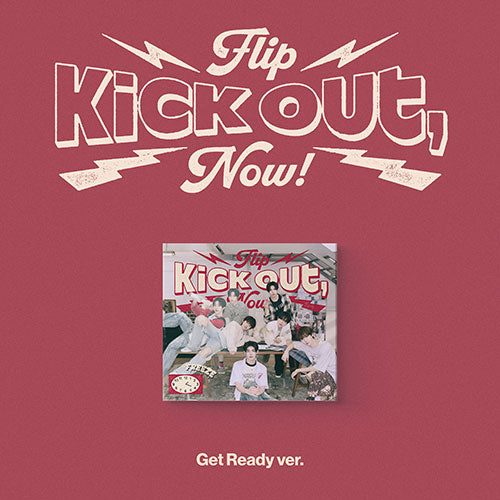 KickFlip 2nd Mini Album 'Kick Out, Flip Now!' (Digipack Ver.)