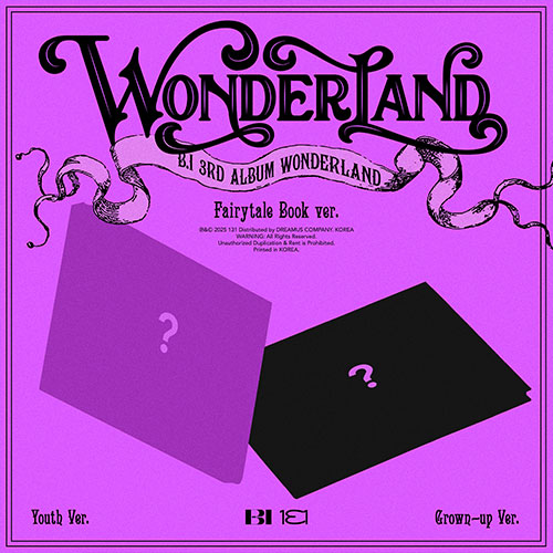 [PREORDER] B.I 3rd Full Album 'WONDERLAND' (Fairy Tale Ver.)