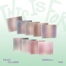 Load image into Gallery viewer, [PREORDER] TWICE 4th Full Album &#39;THIS IS FOR&#39; (Digipack Ver.)

