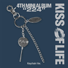 Load image into Gallery viewer, KISS OF LIFE 4th Mini Album &#39;224&#39; (Keychain Ver.)
