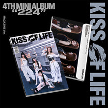 Load image into Gallery viewer, KISS OF LIFE 4th Mini Album &#39;224&#39; (Magazine Ver.) - Mwave Signed by All Members
