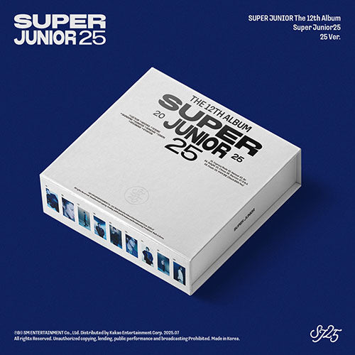 Super Junior 12th Album 'Super Junior25' (25 Ver.)