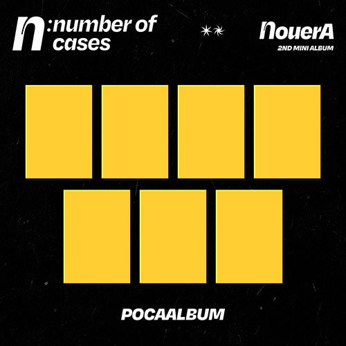 NouerA 2nd Mini Album 'n: number of cases' (POCA Ver.)
