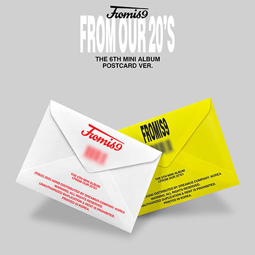 fromis_9 6th Mini Album 'From Our 20’s' (Postcard Ver.)