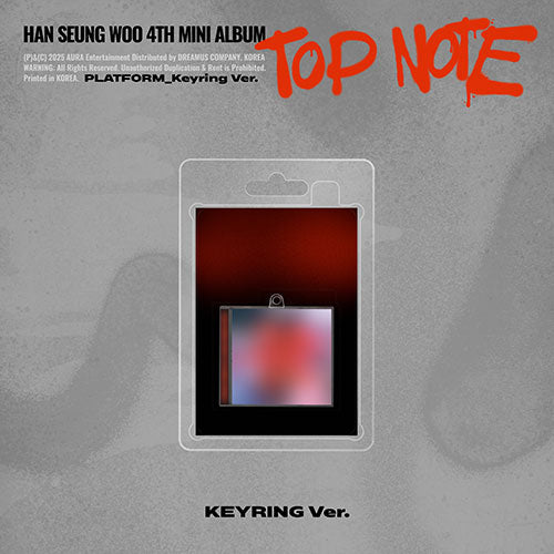 HAN SEUNG WOO 4th Mini Album 'TOP NOTE' (PLATFORM_Keyring Ver.)