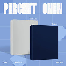 Load image into Gallery viewer, [PREORDER] ONEW 2nd Full Album &#39;PERCENT&#39; (Photobook Ver.)
