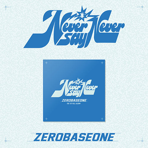 ZEROBASEONE 1st Full Album 'NEVER SAY NEVER' (Slam Dunk Ver.)