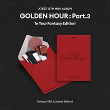 Load image into Gallery viewer, ATEEZ 12th Mini Album &#39;GOLDEN HOUR : Part.3 [In Your Fantasy Edition]’ (Fantasy Ver./ Limited)
