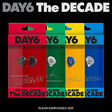 Load image into Gallery viewer, [PREORDER] DAY6 4th Full Album &#39;The DECADE&#39; (In-Ear Earphones Ver.)
