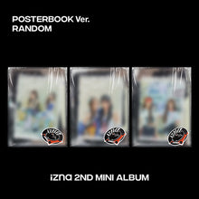 Load image into Gallery viewer, [PREORDER] izna 2nd Mini Album &#39;Not Just Pretty&#39; (Poster Book Ver.)
