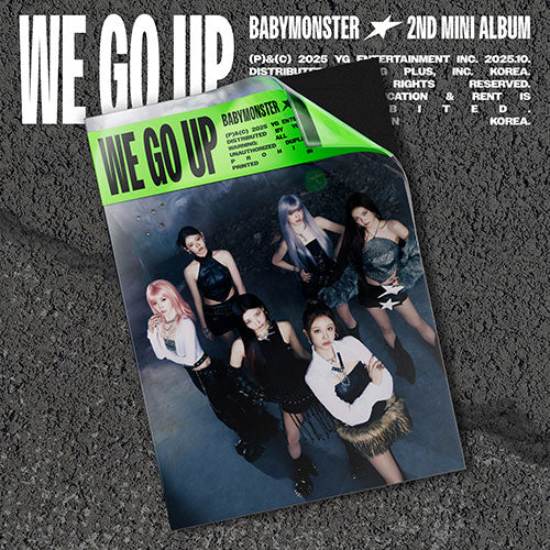 BABYMONSTER 2nd Mini Album 'WE GO UP' (Photobook Ver.)