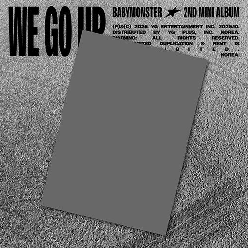 [PREORDER] BABYMONSTER 2nd Mini Album 'WE GO UP' (Postcard Ver.)