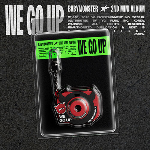 [PREORDER] BABYMONSTER 2nd Mini Album 'WE GO UP' (Mini Beam Keyring Ver.)