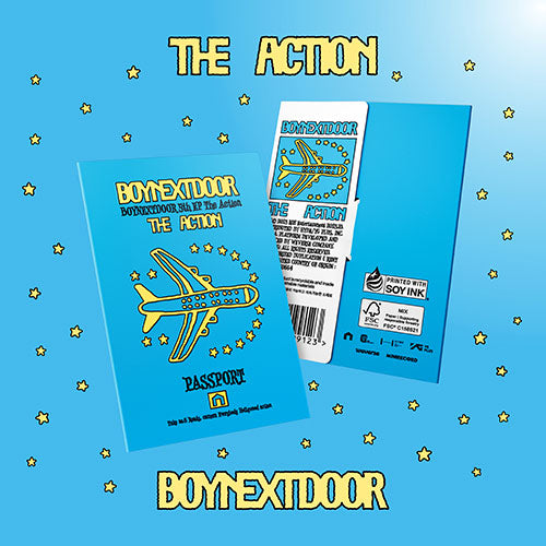 BOYNEXTDOOR 5th Mini Album 'The Action' (Weverse Album Ver.)