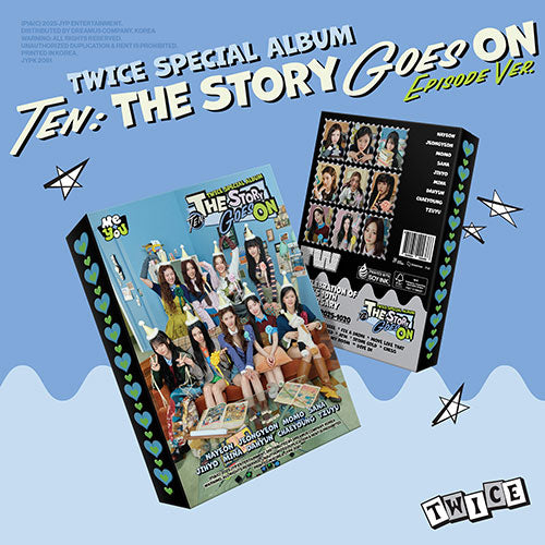 [PREORDER] TWICE Special Album 'TEN: The Story Goes On' (EPISODE Ver.)