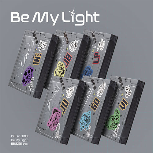 ISEGYE IDOL 1st Mini Album 'Be My Light' (BINDER Ver.)