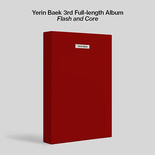 [PREORDER] Yerin Baek 3rd Full Album 'Flash and Core'