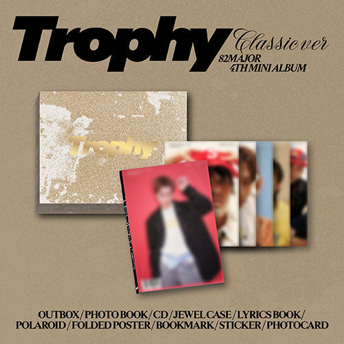 [PREORDER] 82MAJOR 4th Mini Album 'Trophy' (Classic Ver.)