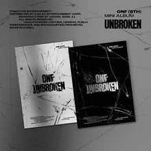Load image into Gallery viewer, [PREORDER] ONF 9th Mini Album &#39;UNBROKEN&#39;
