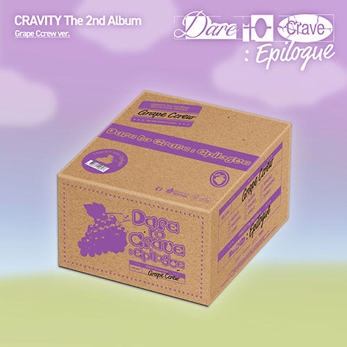 [PREORDER] CRAVITY 2nd Full Album 'Dare to Crave : Epilogue' (Grape Ccrew Ver. / Limited Ver.)
