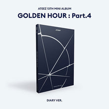 Load image into Gallery viewer, [PREORDER] ATEEZ 13th Mini Album 'GOLDEN HOUR : Part.4'
