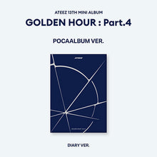 Load image into Gallery viewer, [PREORDER] ATEEZ 13th Mini Album 'GOLDEN HOUR : Part.4' (POCAALBUM Ver.)
