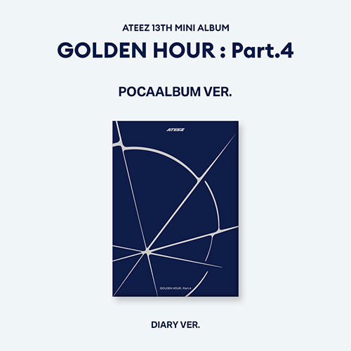 ATEEZ 13th Mini Album 'GOLDEN HOUR : Part.4' (POCAALBUM Ver.) – K