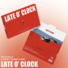Load image into Gallery viewer, [PREORDER] LATENCY 1st Mini Album 'LATE O’ CLOCK' (Postcard Ver.)
