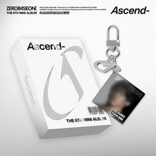 Load image into Gallery viewer, ZEROBASEONE 6th Mini Album 'Ascend-' (Lenticular Keyring Ver.)
