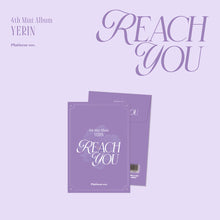 Load image into Gallery viewer, [PREORDER] YERIN 4th Mini Album 'REACH YOU' (Platform ver.)
