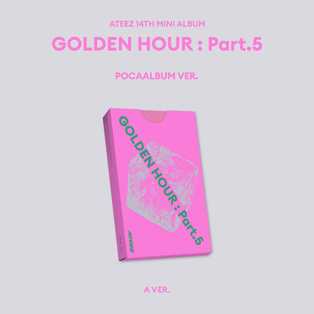 PREORDER] ATEEZ 14th Mini Album 'GOLDEN HOUR : Part.5' (POCAALBUM