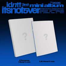 Load image into Gallery viewer, [PREORDER] idntt 3rd Mini Album 'itsnotover'
